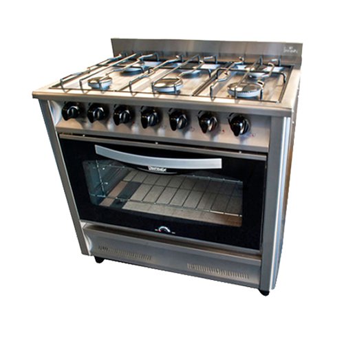 Cocina 6H 900 AI -GN-R/ENL-P/VID-CV-TAVOLA-FORNAX - Forever | Equipamientos  Comerciales