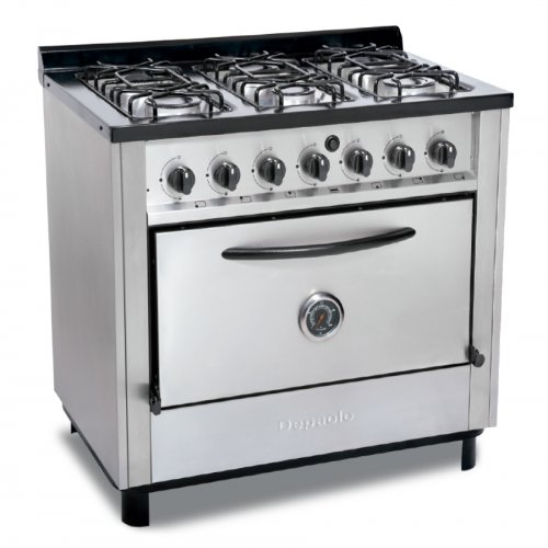 Cocina 6H 900 AI -GE-R/FUN-P/CIE-CV-PIATTO-FORNAX - Forever | Equipamientos  Comerciales